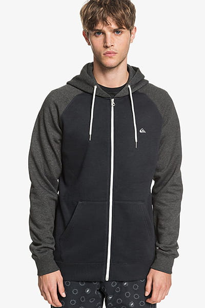 Купить мужскую Толстовка На молнии Quiksilver Everyday черный от ...