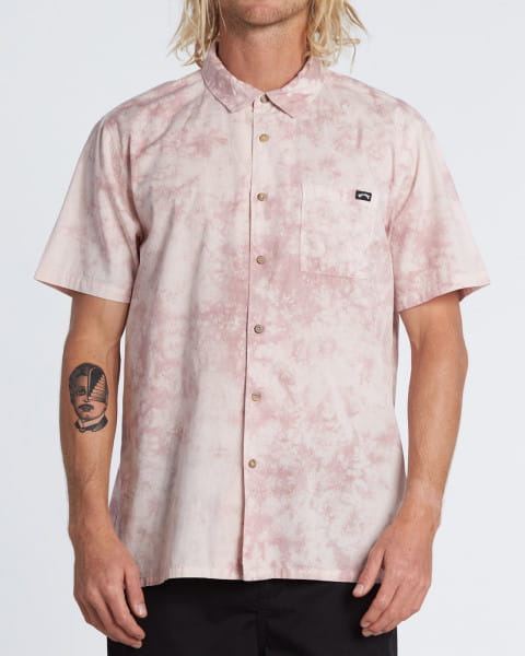 Рубашки с коротким рукавом S1SH06-BIP0 Pink Haze
