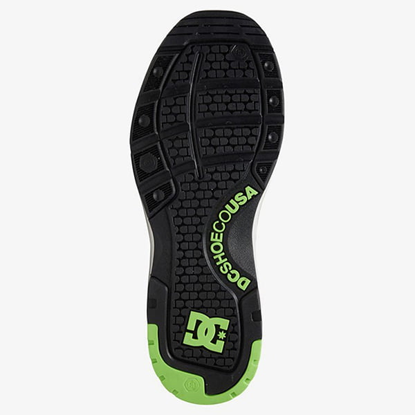 .//  /    Dc E.Tribeka Zip Fluorescent Green/Wh