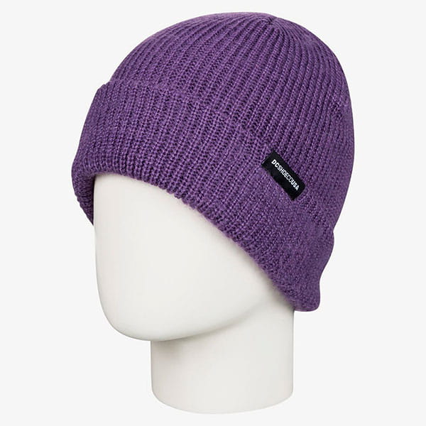 Фиолетовые шапка-бини hazy
