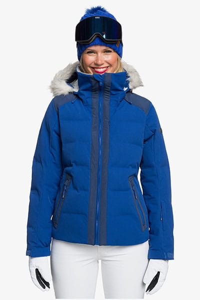 Жен./Сноуборд/Верхняя одежда/Куртки для сноуборда Женская сноубордическая Куртка Roxy Clouded