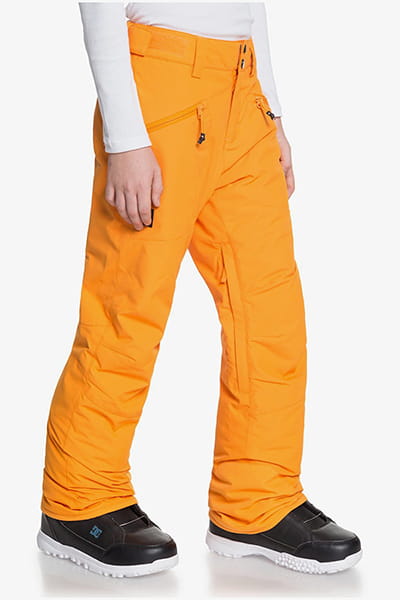 Оранжевый детские сноубордические штаны boundry 8-16