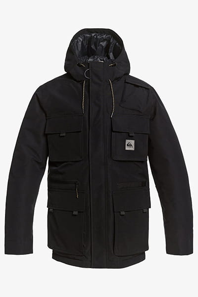 Черный мужская куртка с капюшоном northern edge