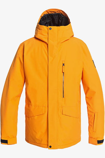 Муж./Сноуборд/Верхняя одежда/Куртки для сноуборда Сноубордическая Куртка Quiksilver Mission Solid