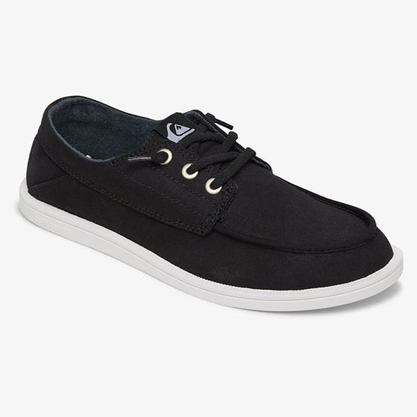 .///  Quiksilver Harbor Dredged Black/Black/White