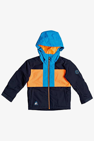 Бежевый детская сноубордическая куртка groomer 2-7
