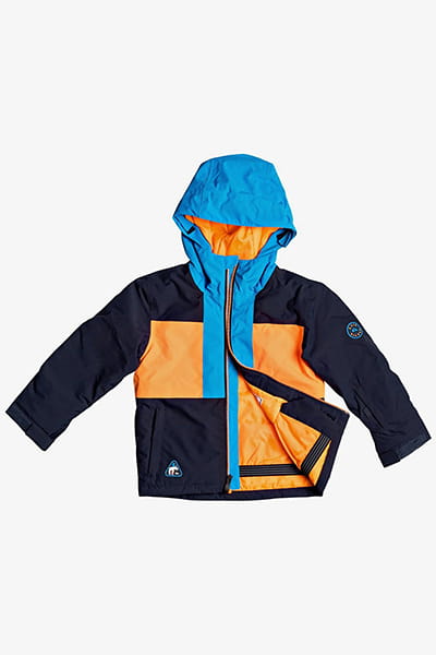 Синий детская сноубордическая куртка groomer 2-7
