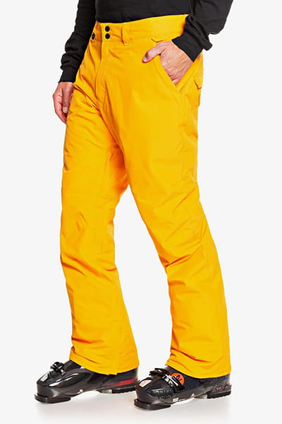 Оранжевый сноубордические штаны estate
