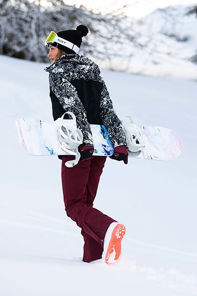 Жен./Сноуборд/Одежда для сноуборда/Штаны для сноуборда Женские Сноубордические Штаны Roxy Creek Oxblood Red