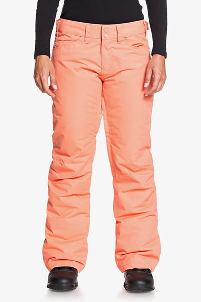 Оранжевый женские сноубордические штаны backyard