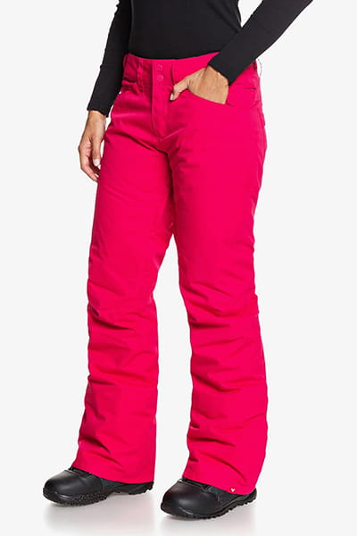 Бордовый женские сноубордические штаны backyard