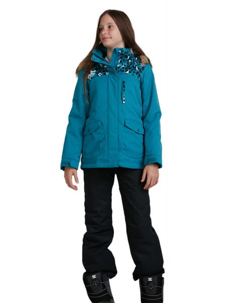 Мультиколор детская сноубордическая куртка moonlight 8-16