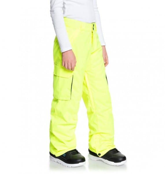 Мал./Сноуборд/Одежда для сноуборда/Штаны для сноуборда Детские Сноубордические Штаны DC SHOES Banshee 8-16 Safety Yellow