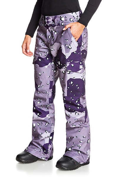 Фиолетовый женские сноубордические штаны nonchalant