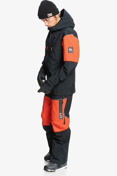 Муж./Сноуборд/Верхняя одежда/Куртки для сноуборда Сноубордическая Куртка Quiksilver Highline Pro 3L Gore-Tex®