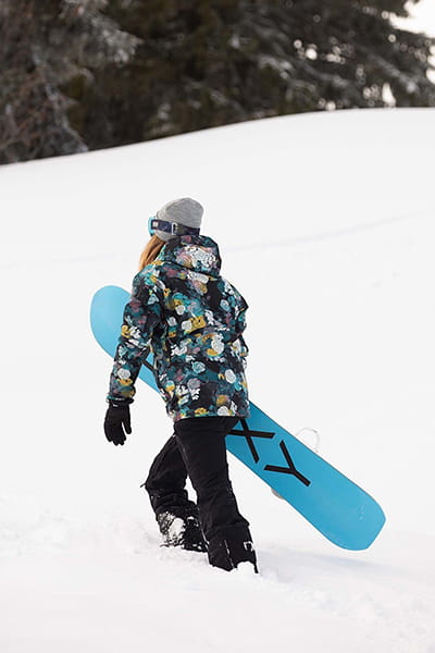 Мультиколор женская сноубордическая куртка gore-tex® stretch haze