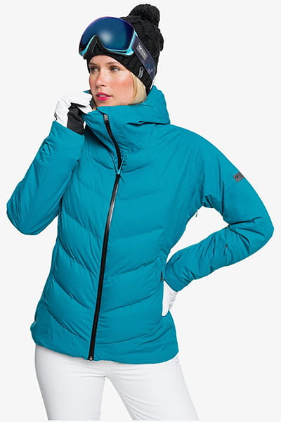 Голубой женская сноубордическая куртка dusk