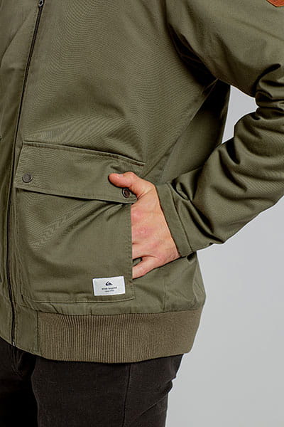 Муж./Одежда/Верхняя одежда/Демисезонные куртки Куртка QUIKSILVER Les Colines