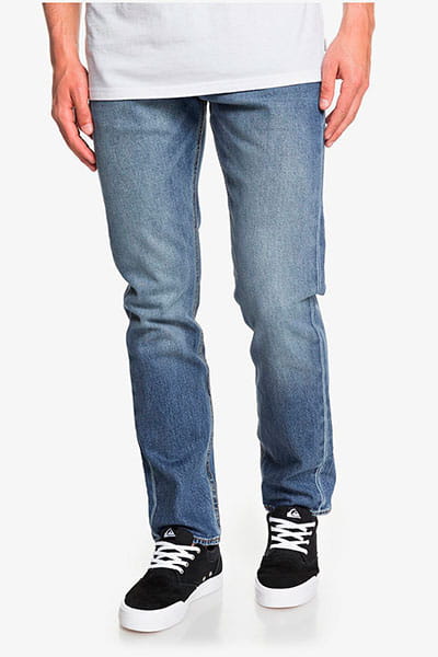 Коричневые джинсы modern wave aged straight fit