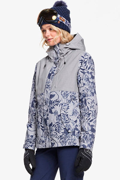 Жен./Сноуборд/Верхняя одежда/Куртки для сноуборда Женская Сноубордическая Куртка Roxy Jetty 3-In-1