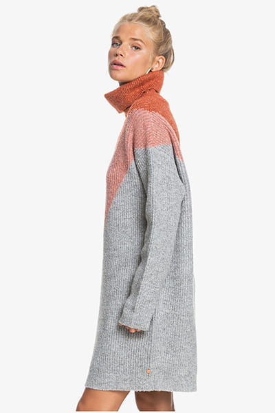 Оранжевый женское платье-свитер оверсайз juniper hills