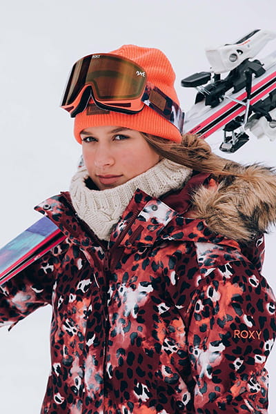 Бордовый женская сноубордическая куртка jet ski