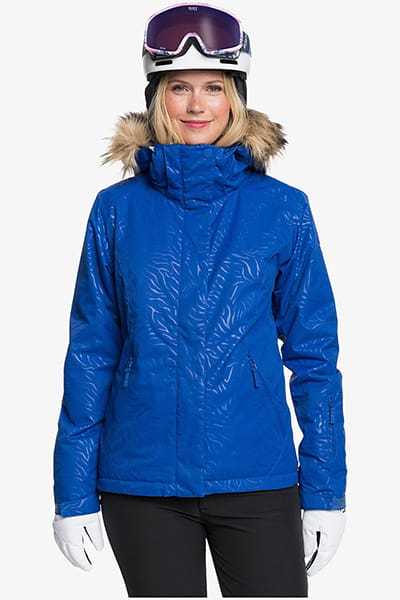 Синий женская сноубордическая куртка jet ski