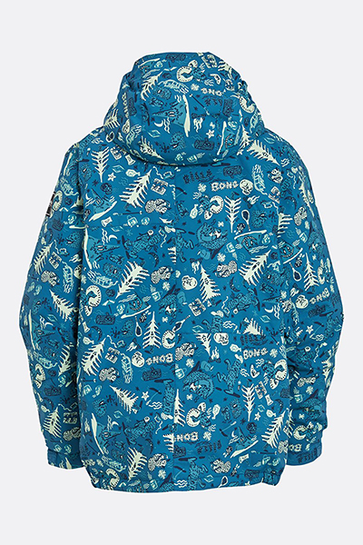 Голубой детская сноубордическая куртка arcade