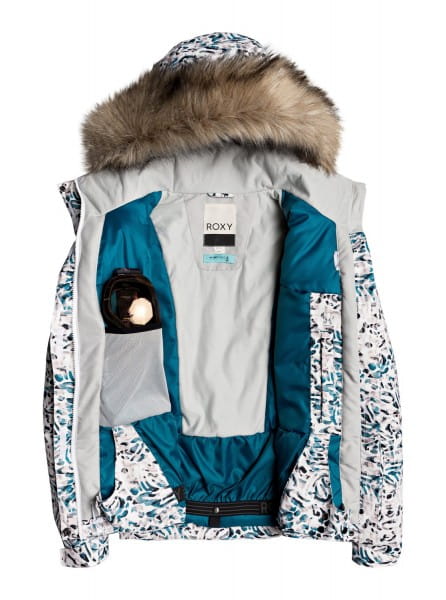 Жен./Сноуборд/Верхняя одежда/Куртки для сноуборда Женская сноубордическая Куртка Roxy Jet Ski