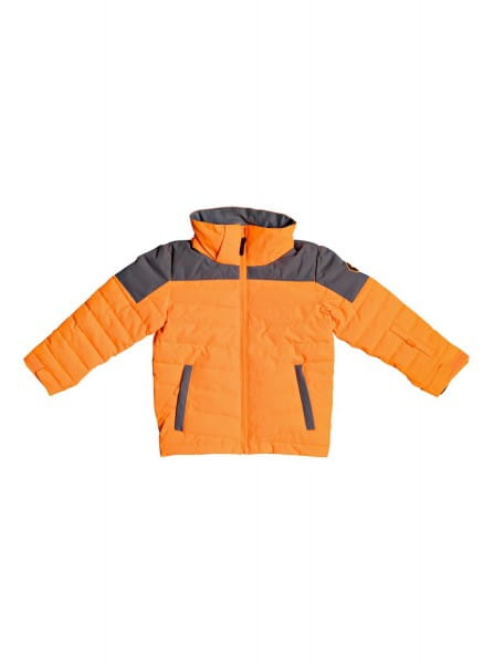 Оранжевый детская сноубордическая куртка edgy kids 2-7