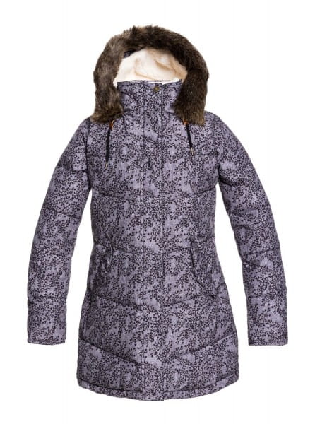 Светло-фиолетовый женская куртка ellie printed