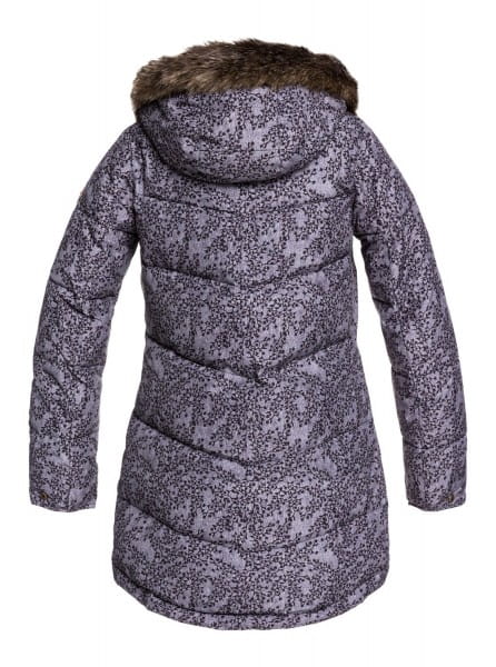 Фиолетовый женская куртка ellie printed