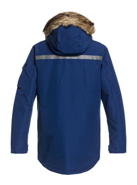 Муж./Одежда/Верхняя одежда/Куртки зимние Водостойкая Куртка Quiksilver Ferris Estate Blue