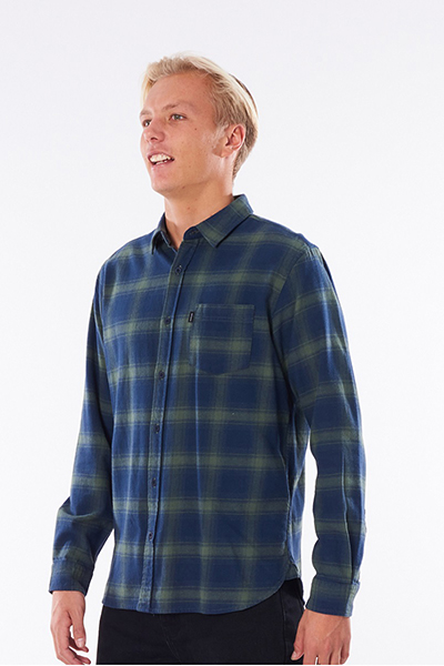 Рубашка Rip Curl Check This Navy/Green
