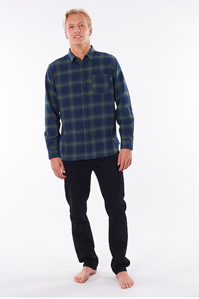 Рубашка Rip Curl Check This Navy/Green