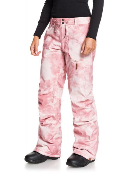 Коралловый женские сноубордические штаны nadia printed
