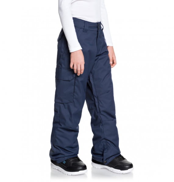 Темно-синий детские сноубордические штаны banshee 8-16