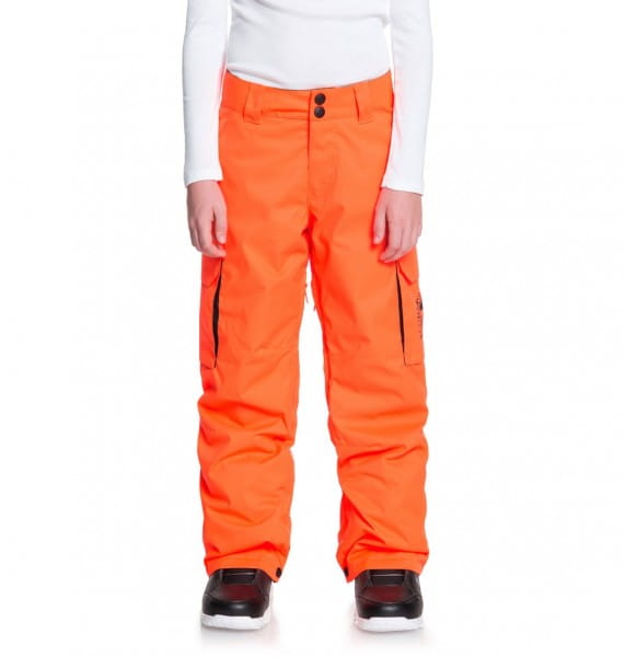 Оранжевый детские сноубордические штаны banshee 8-16