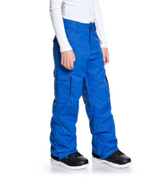 Синий детские сноубордические штаны banshee 8-16