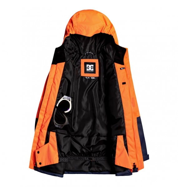 Оранжевый детская сноубордическая куртка blockade 8-16
