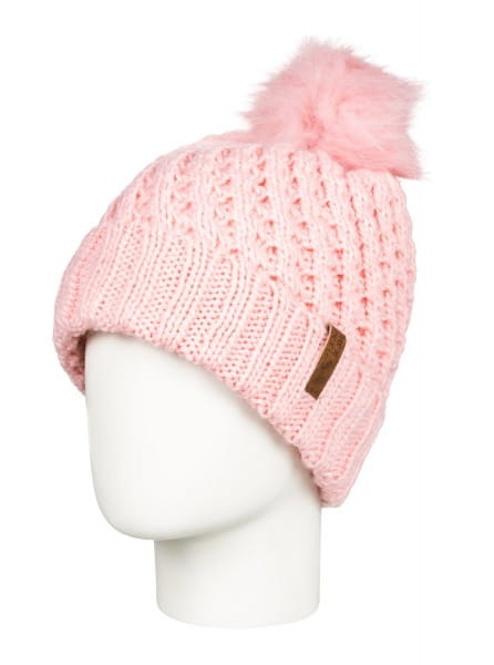 Темно-розовые детская шапка с помпоном blizzard