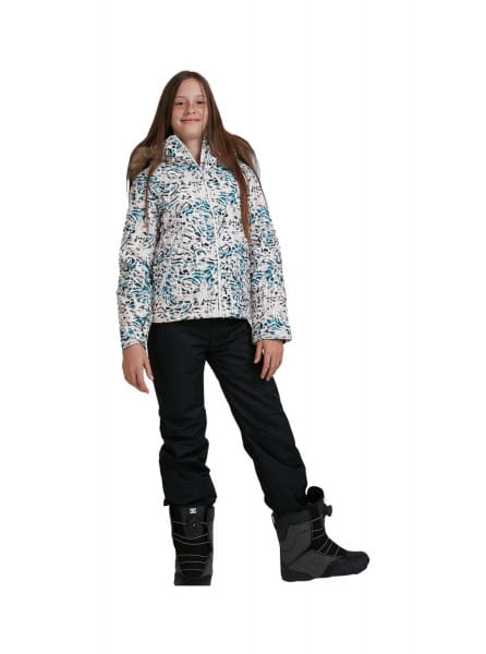 Бирюзовый детская сноубордическая куртка jet ski 8-16