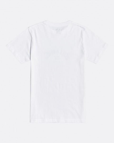 Белый детская футболка arch