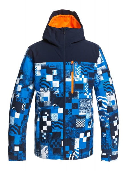 Муж./Сноуборд/Верхняя одежда/Куртки для сноуборда Сноубордическая Куртка Quiksilver Morton Brilliant Blue Radpa