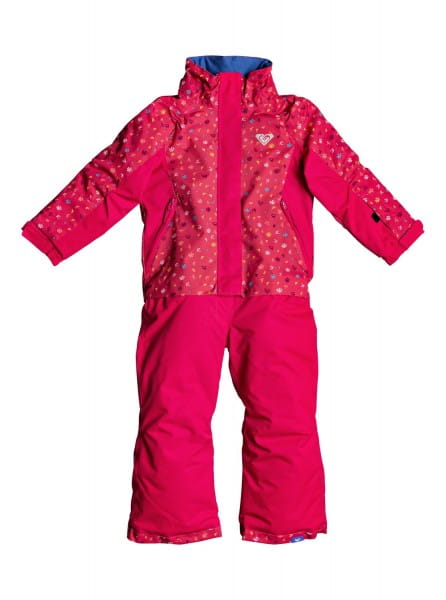 Светло-розовый детский сноубордический комбинезон paradise 2-7