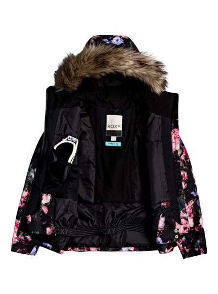 Дев./Сноуборд/Верхняя одежда/Куртки для сноуборда Детская Сноубордическая Куртка Roxy Jet Ski 8-16