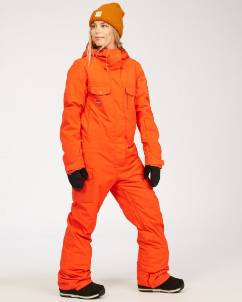 Оранжевый женская куртка break of dawn suit