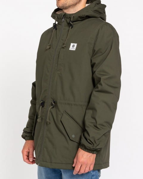 Зеленый водонепроницаемая мужская куртка wolfeboro stark