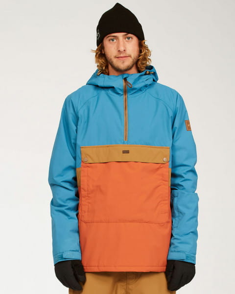 Зеленый мужская сноубордическая куртка stalefish