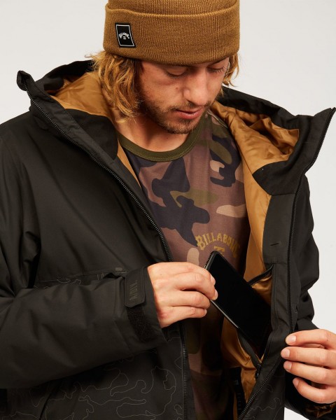 .// /     Billabong Adventure Division Expedition Blk Reflec Camo